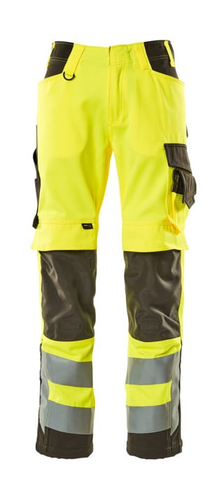 Hose mit Knietaschen SAFE SUPREME hi-vis gelb/dunkelanthrazit