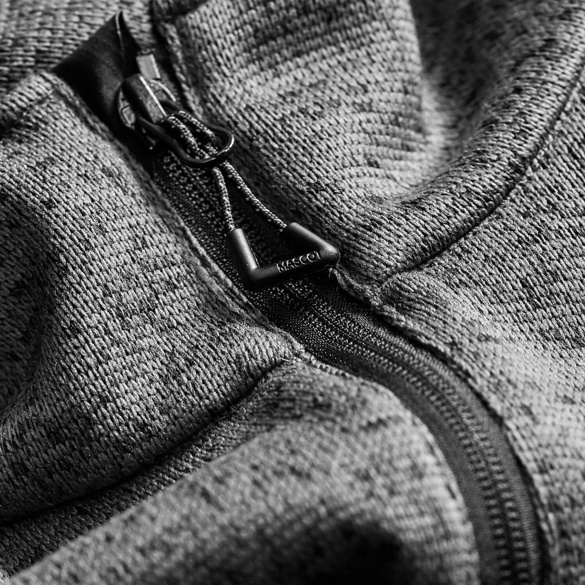 Strickpullover mit Reißverschluss ACCELERATE grasgrün/grün