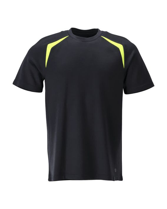 T-Shirt ACCELERATE MULTISAFE schwarzblau/hi-vis gelb
