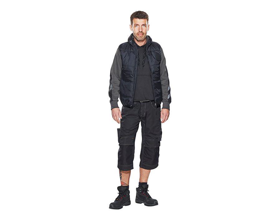 Kapuzensweatshirt UNIQUE dunkelanthrazit/schwarz