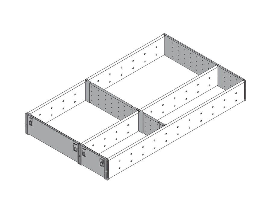 ORGA-LINE Facheinteilung für TANDEMBOX ORGA-LINE Facheinteilung für TANDEMBOX