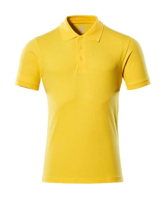 Polo-Shirt CROSSOVER sonnengelb