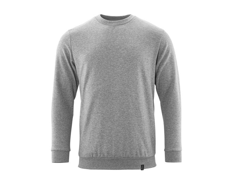 Sweatshirt CROSSOVER grau-meliert