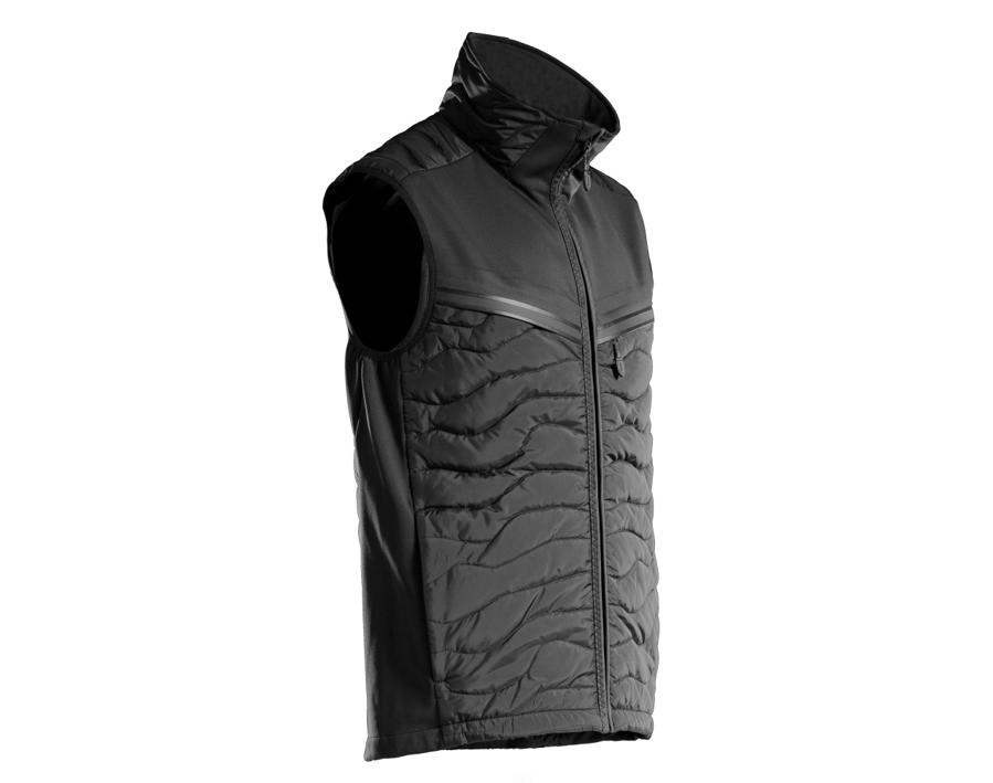 Thermoweste CUSTOMIZED schwarz