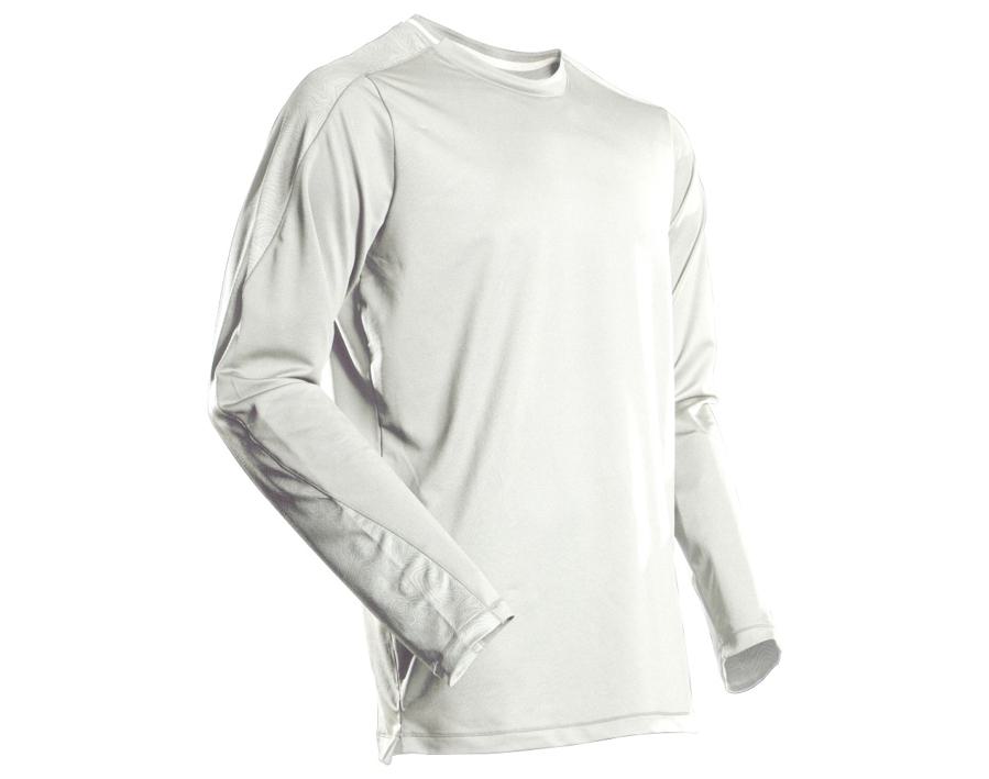 T-Shirt, Langarm CUSTOMIZED weiss