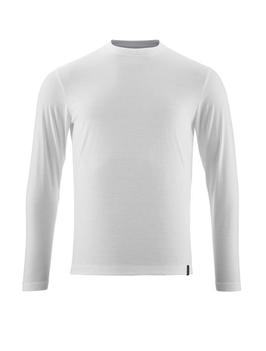 T-Shirt, Langarm CROSSOVER weiss