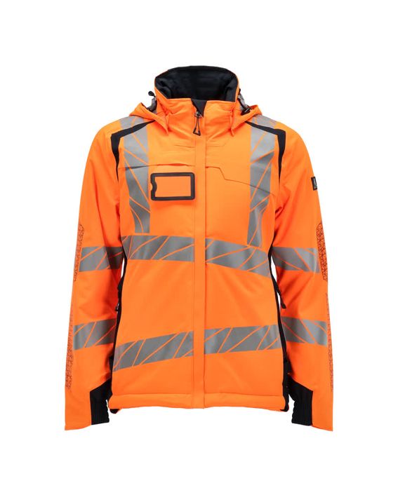 Winterjacke ACCELERATE SAFE hi-vis orange/schwarzblau