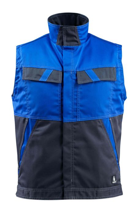 Weste LIGHT kornblau/schwarzblau