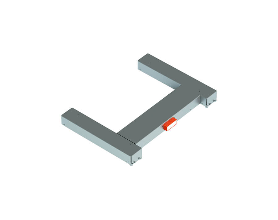 Halbpalettenwaage mit Sensor smartWEIGHT 