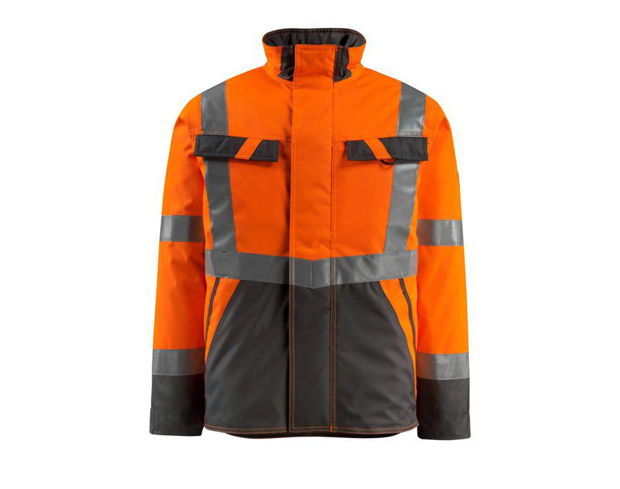 Winterjacke SAFE LIGHT hi-vis orange/dunkelanthrazit