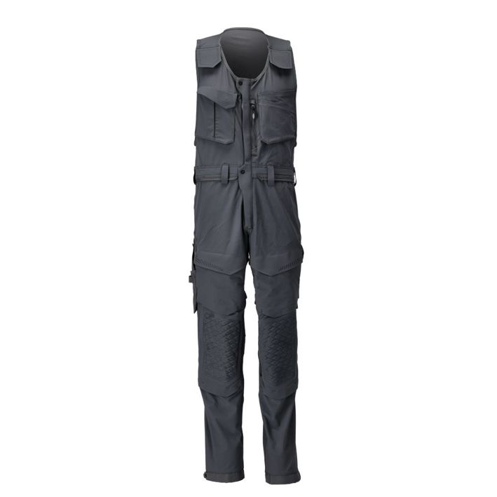 Kombihose mit Knietaschen CUSTOMIZED schwarz