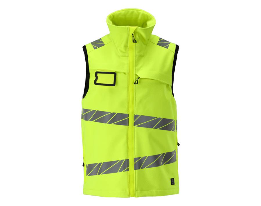 Softshell Weste ACCELERATE SAFE hi-vis gelb