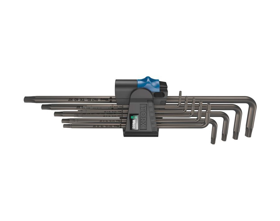 Winkelschraubendreher-Satz für TORX®, mit Festhaltefunktion, lang