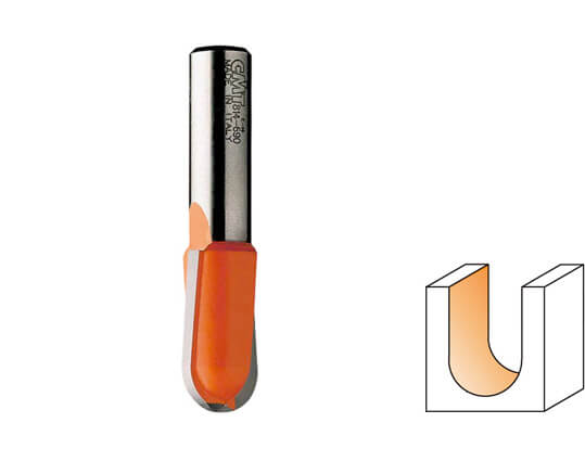 CMT Radiusfräser 14,7mm - HM Mit Anlauf Für Präzise Holzarbeiten