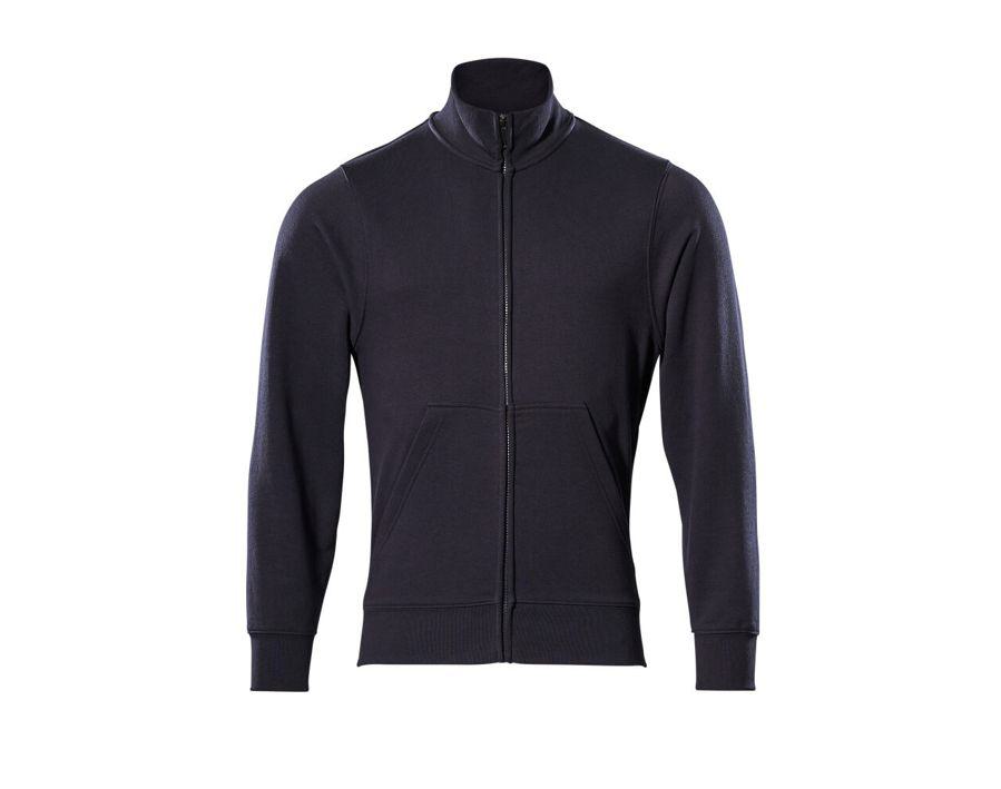 Sweatshirt mit Reißverschluss CROSSOVER schwarzblau