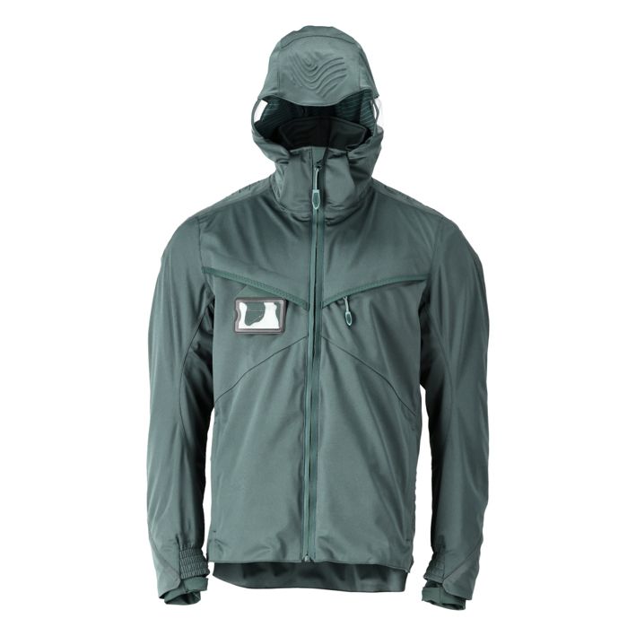 Hard Shell Jacke CUSTOMIZED waldgrün