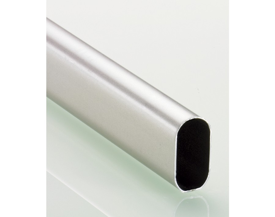 Ovales Schrankrohr 30 x 15 mm