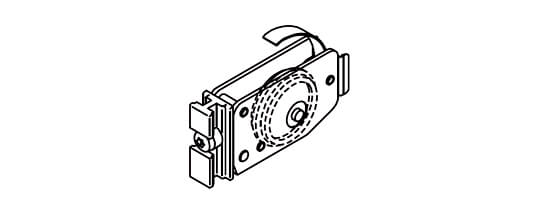 Bodenführung für Hawa Divido 100 H / HM / H-Synchro / GR / GRM / GR-Synchro