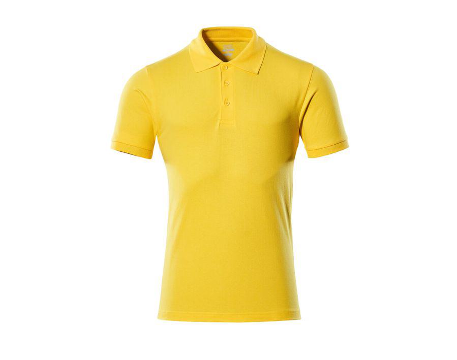 Polo-Shirt CROSSOVER sonnengelb