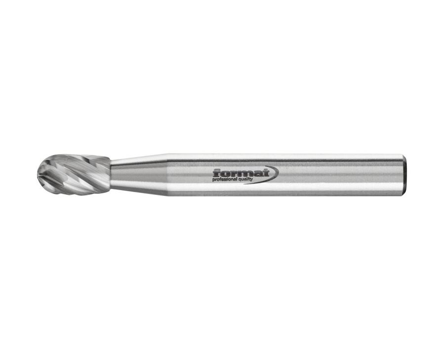 Hartmetallfrässtift (Rotorfräser) DIN 8033 – Schaft-Ø 6 mm, Tropfenform TRE, Zahnung Alu