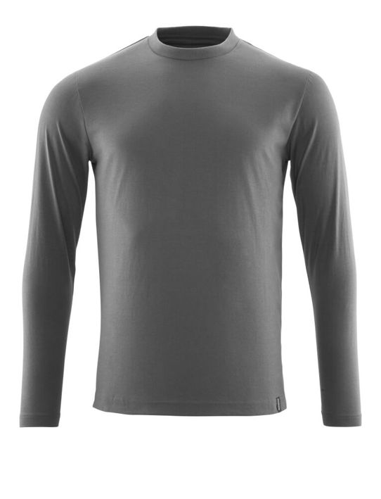 T-Shirt, Langarm CROSSOVER dunkelanthrazit