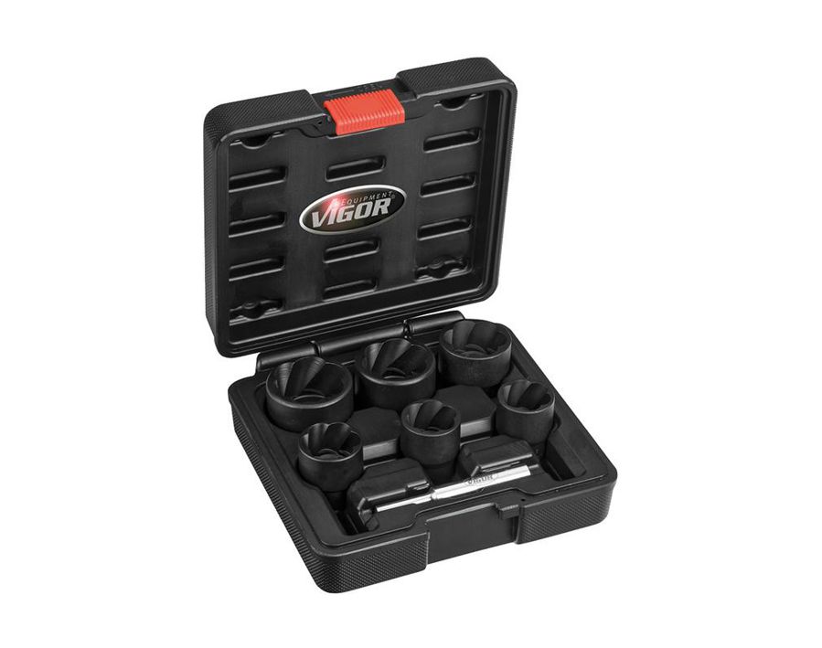 Spiralnutenausdreher-Einsatz-Satz