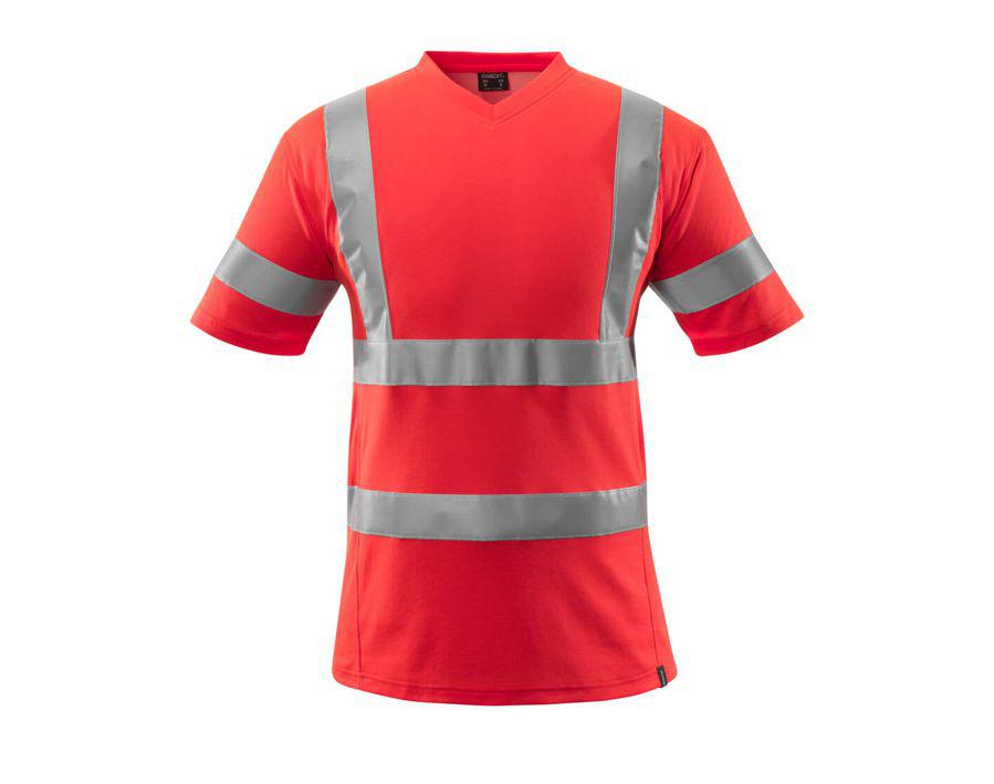 T-Shirt SAFE CLASSIC hi-vis rot