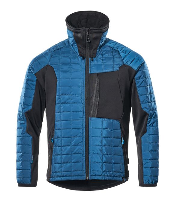 Thermojacke ADVANCED Dunkelpetroleum/ schwarz