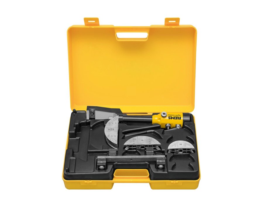 Einhand-Rohrbieger mit Hydraulikvorschub
