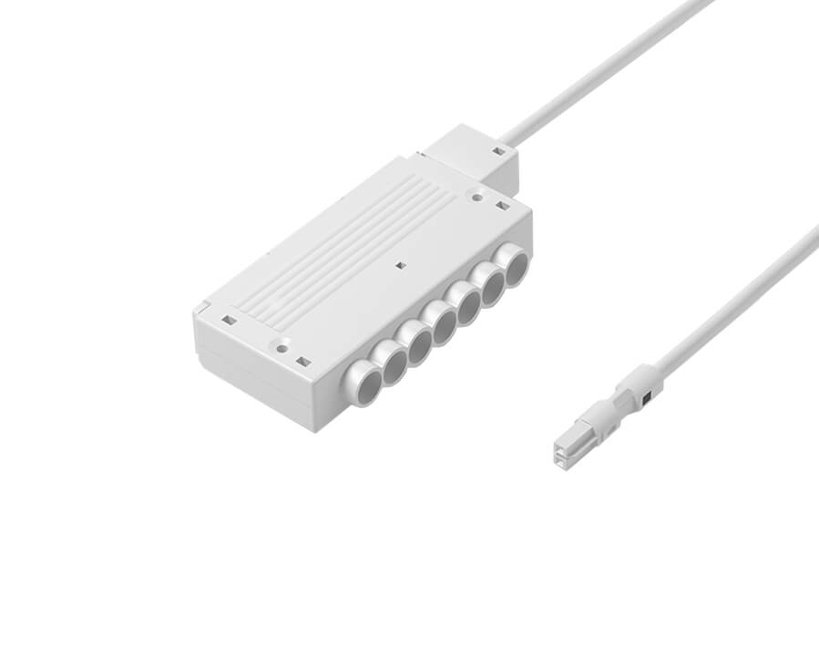 HV 6-fach Verteiler mit Stecksystem mHV2