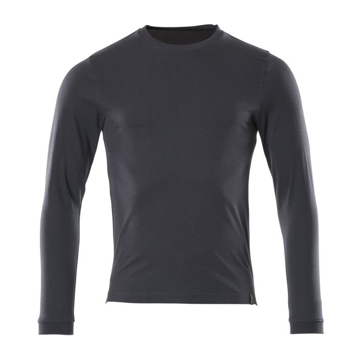 T-Shirt, Langarm CROSSOVER schwarzblau