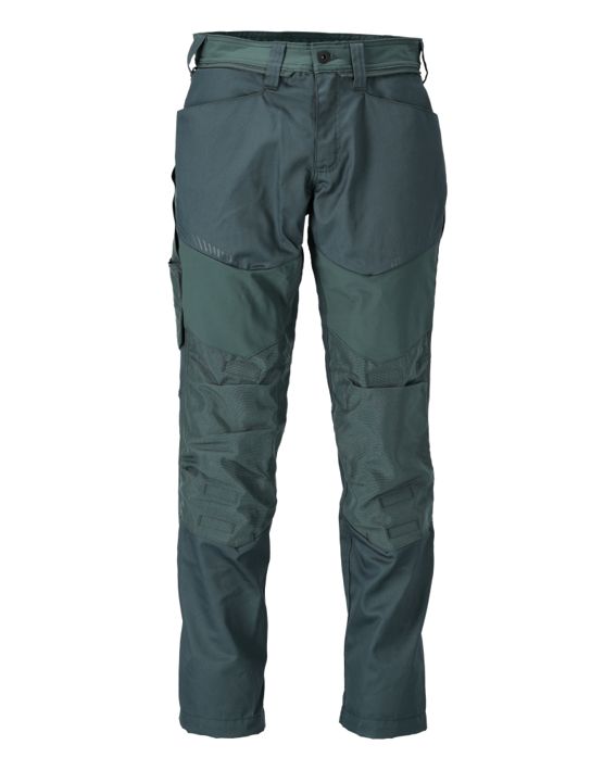 Hose mit Knietaschen CUSTOMIZED waldgrün
