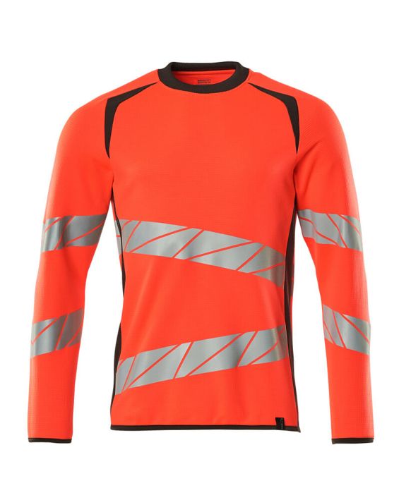 Sweatshirt ACCELERATE SAFE hi-vis rot/dunkelanthrazit