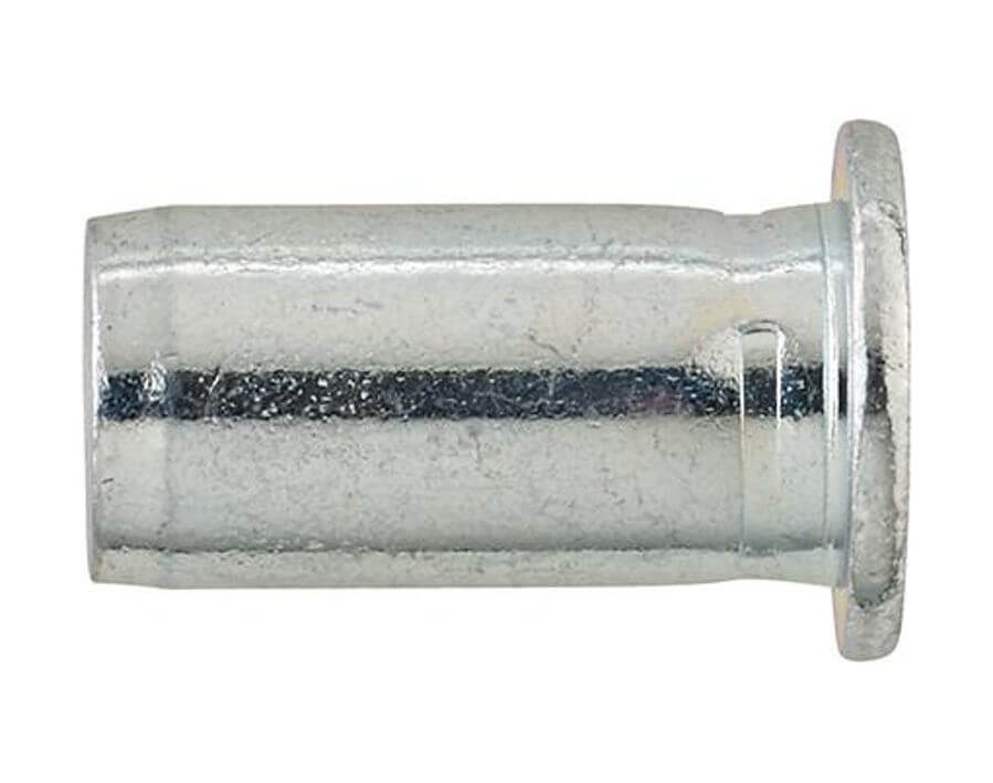 PolyGrip®-Blindnietmutter Stahl, Standard, Flachrundkopf