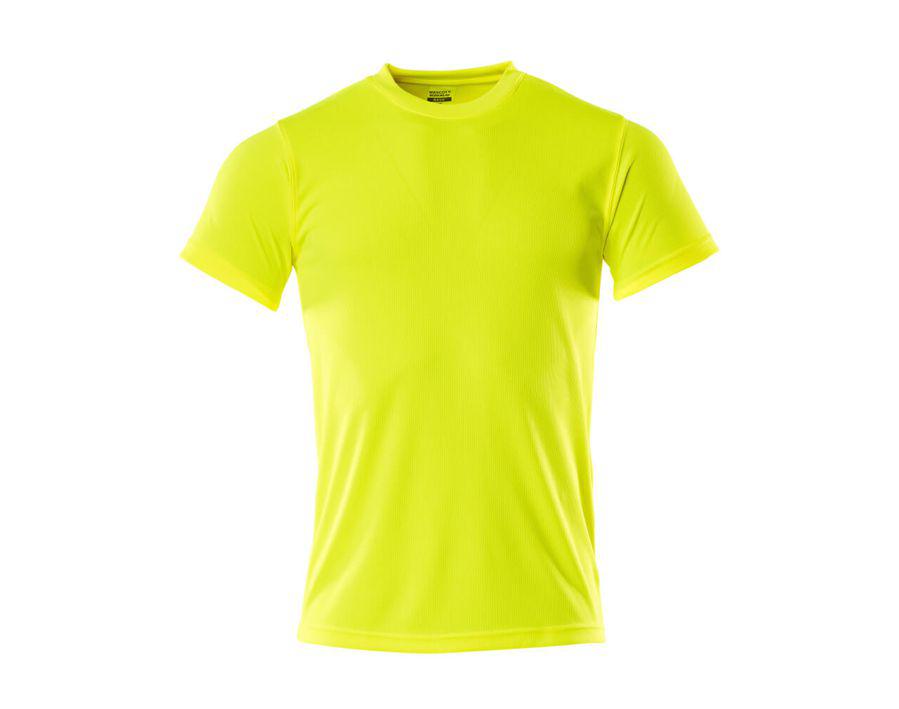 T-Shirt CROSSOVER hi-vis gelb