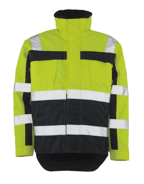 Winterjacke SAFE COMPETE hi-vis gelb/marine