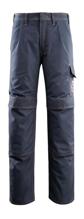 Hose mit Knietaschen MULTISAFE schwarzblau