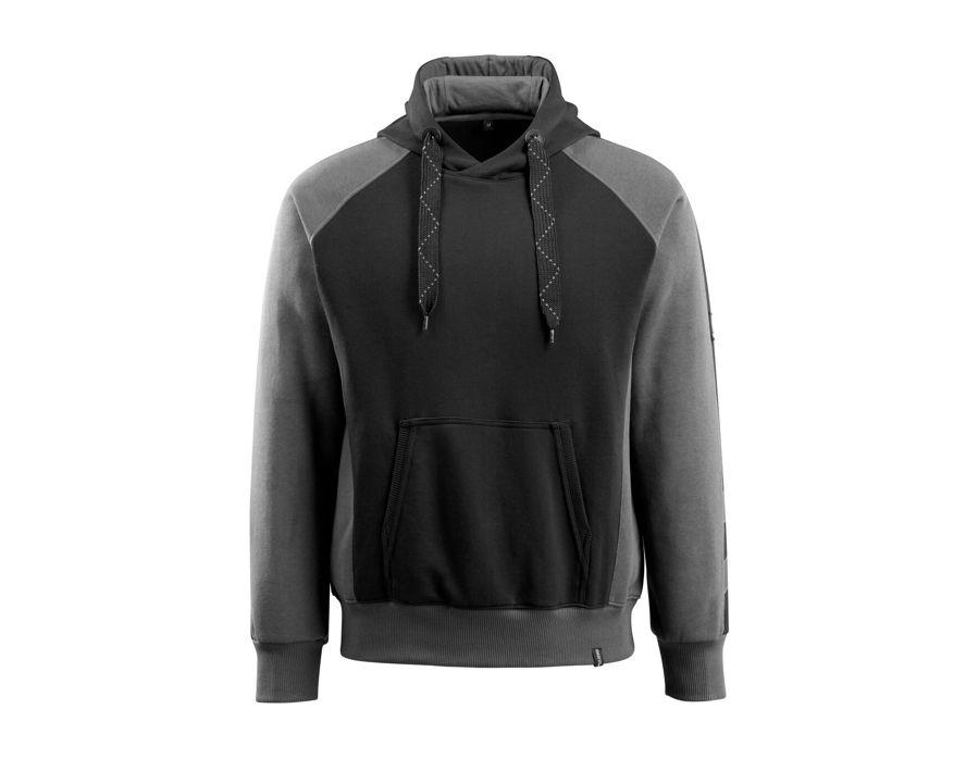 Kapuzensweatshirt UNIQUE schwarz/dunkelanthrazit