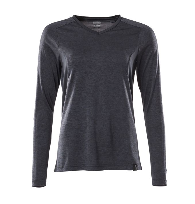 T-Shirt, Langarm ACCELERATE schwarzblau