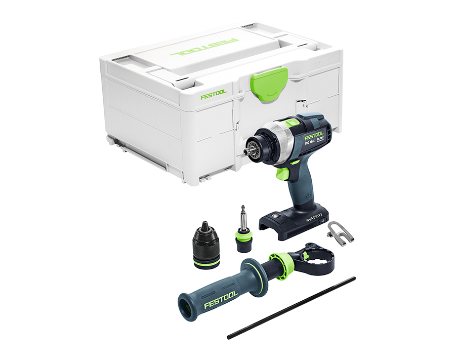 Trapano avvitatore a batteria Quadrive TDC 18/4-Basic