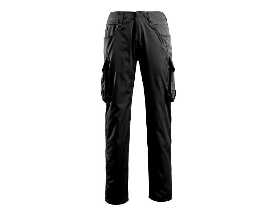 Hose mit Schenkeltaschen UNIQUE schwarz
