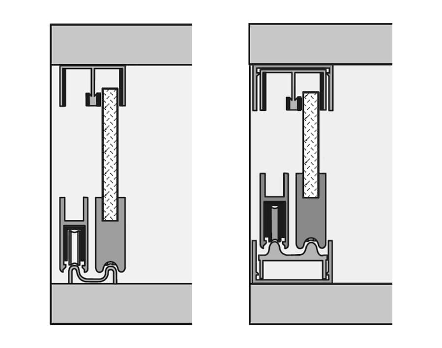 SlideLine 97 Schiebetürsystem