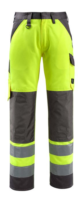 Hose mit Knietaschen SAFE LIGHT hi-vis gelb/dunkelanthrazit