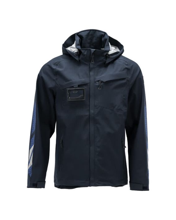 Hard Shell Jacke ACCELERATE schwarzblau
