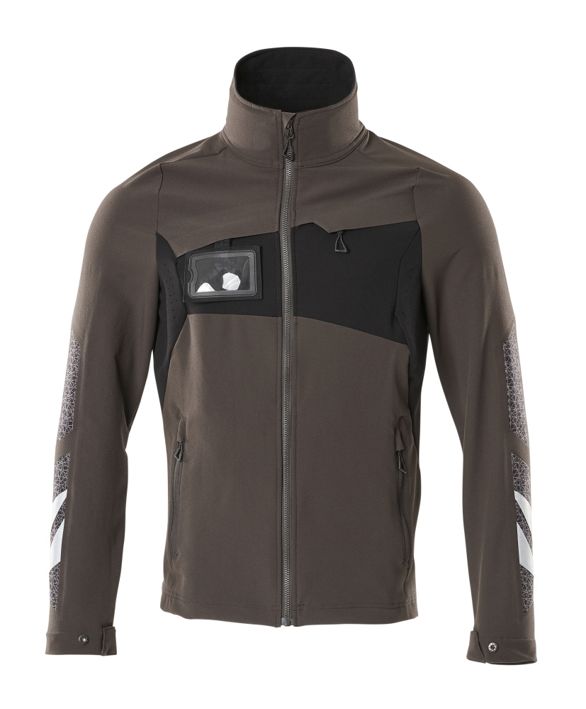Jacke ACCELERATE dunkelanthrazit/schwarz