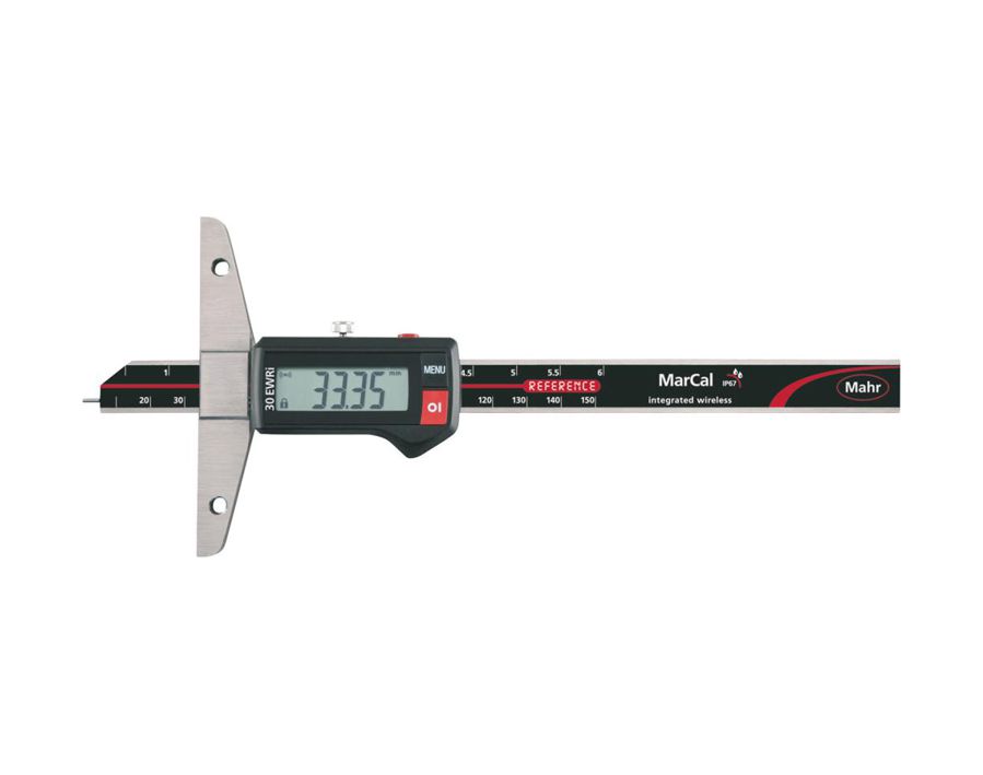 Digital-Tiefenmessschieber mit Messstift und Integrated Wireless