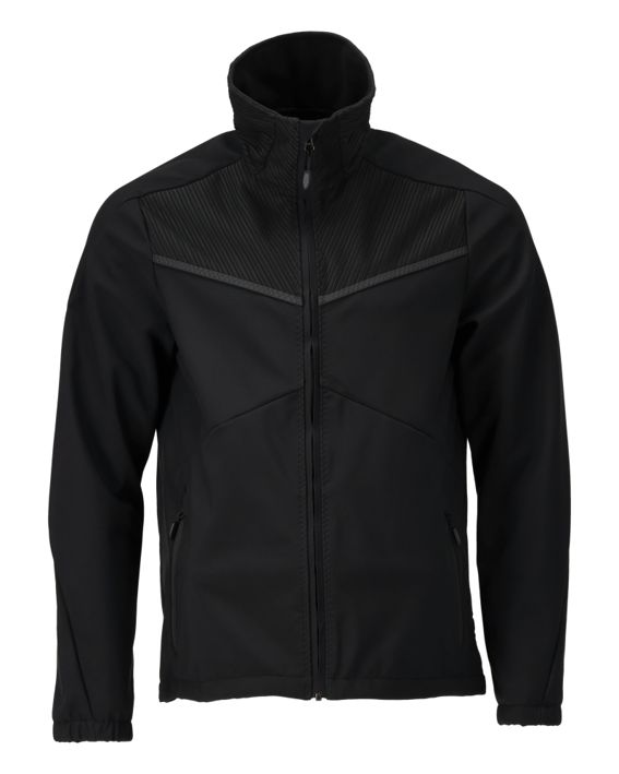 Soft Shell Jacke CUSTOMIZED schwarz