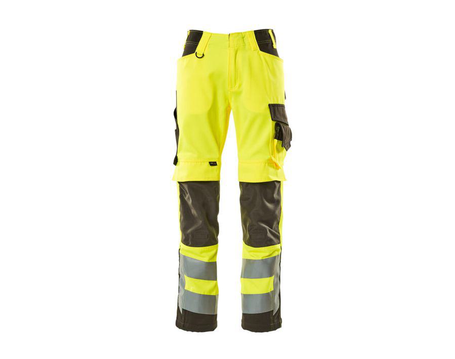 Hose mit Knietaschen SAFE SUPREME hi-vis gelb/dunkelanthrazit
