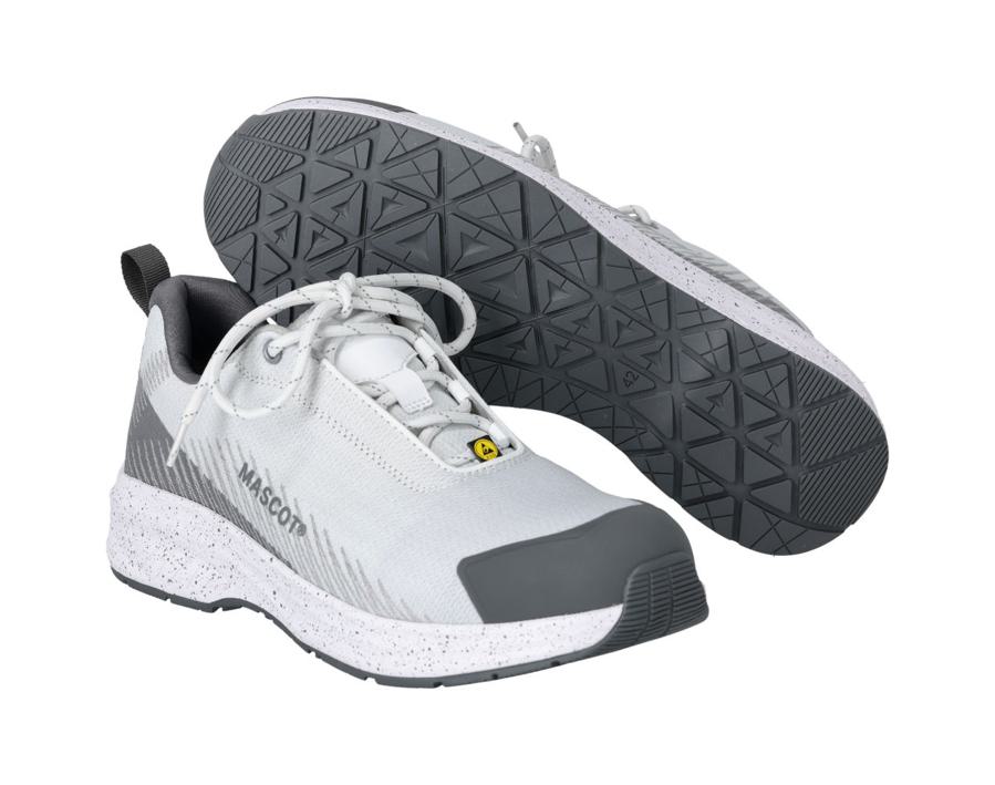 Sicherheitshalbschuh FOOTWEAR CUSTOMIZED weiss/Anthrazitgrau