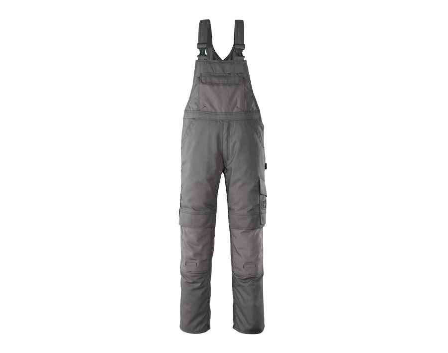 Latzhose mit Knietaschen HARDWEAR anthrazit